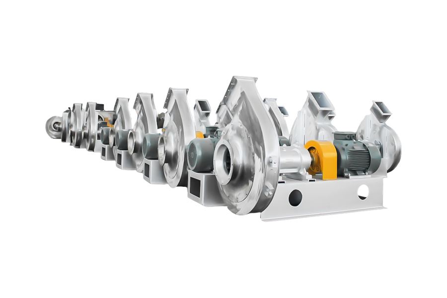 Kerámiaipar - kemence magas hőmérsékletű füstelvezető ventilátor