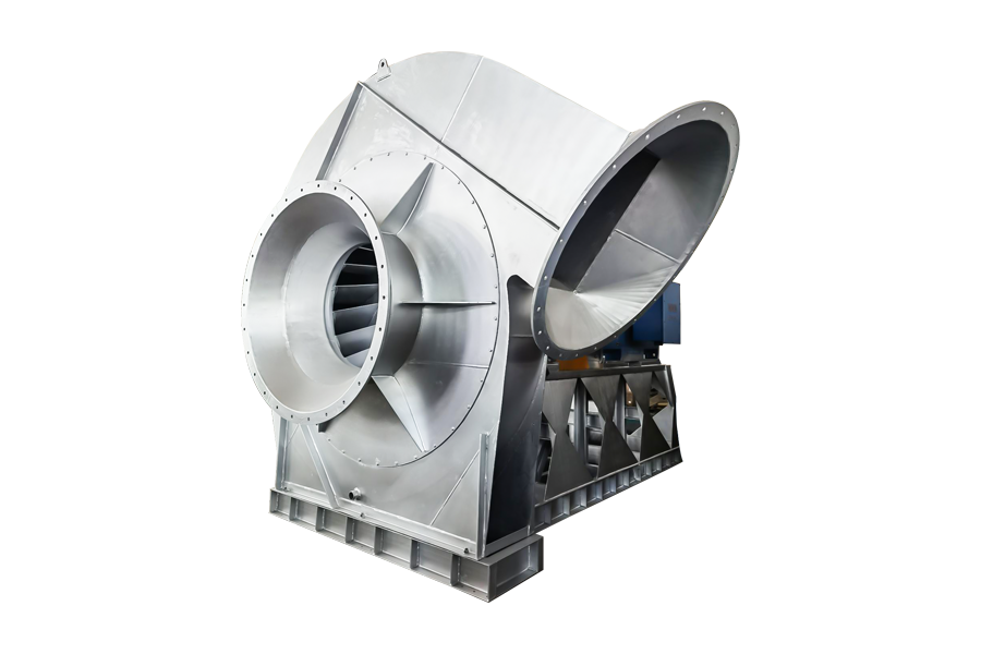 Környezetvédelmi ipar - szilárd és folyékony hulladék forgókemencés kezelő rendszer Indukált huzatú ventilátor