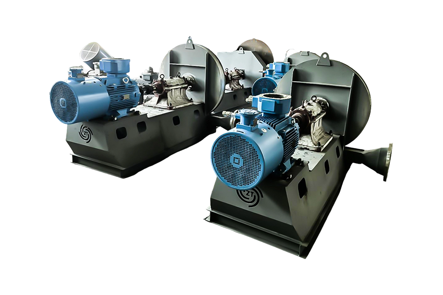 Építőanyagipari-mészkemencés gáznyomásos ventilátor