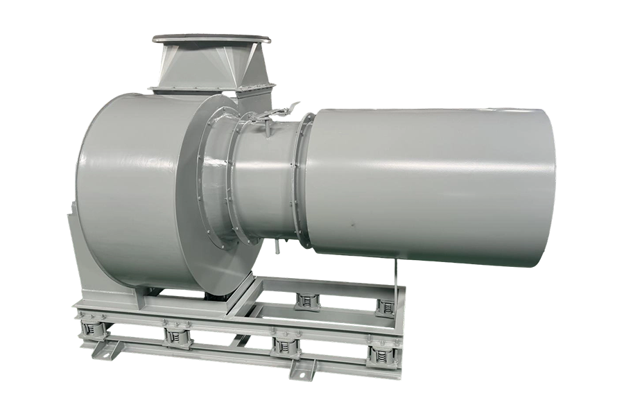 Környezetvédelmi ipar - szilárd és folyékony hulladék forgókemencés kezelő rendszer Másodlagos ventilátor