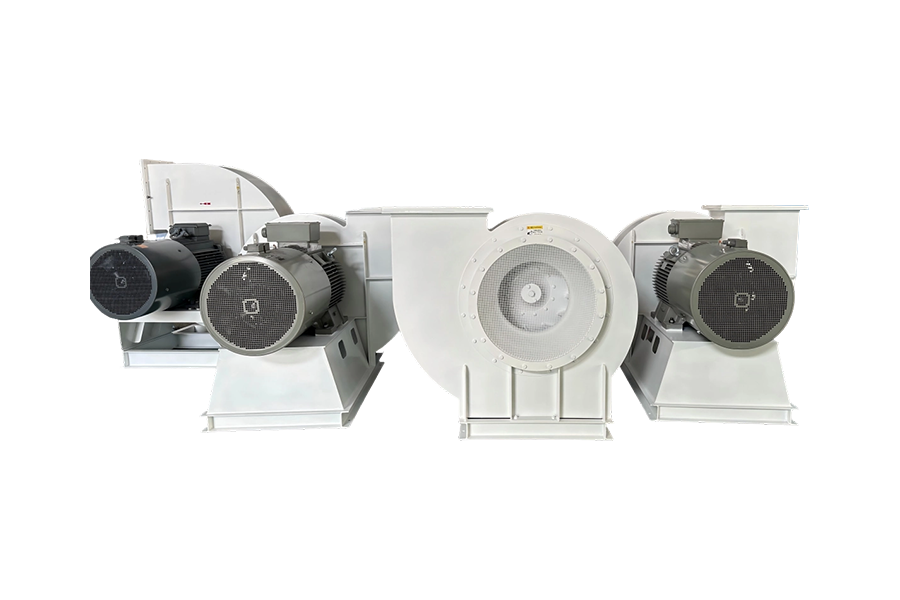 Környezetvédelmi ipar - szilárd és folyékony hulladék forgókemencés kezelő rendszer Oxigén ellátó ventilátor