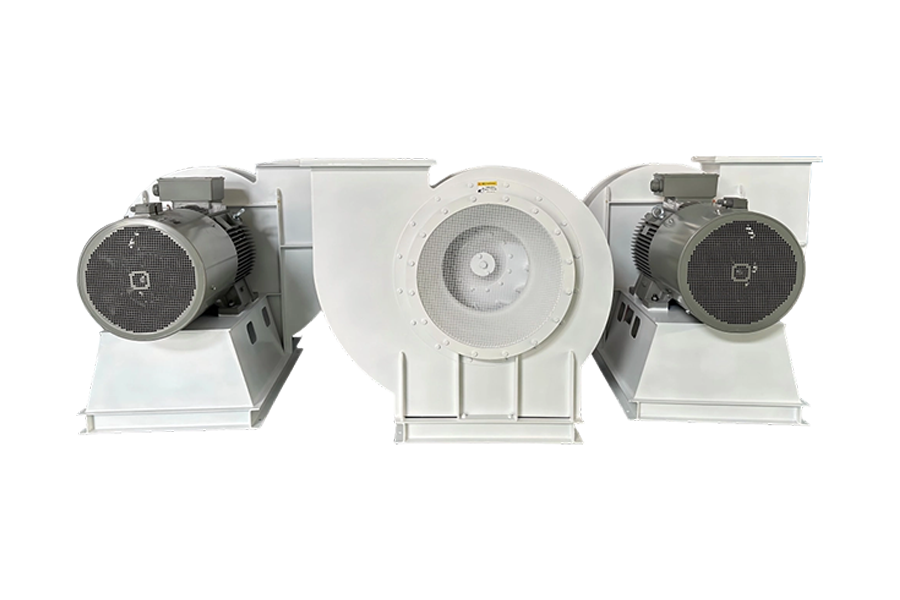 Környezetvédelmi ipar - szilárd és folyékony hulladék forgókemencés kezelő rendszer Harmadlagos ventilátor